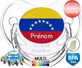 Drapeau vénézuéla + prénom: Sucette Physiologique-su7.fr