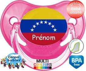 Drapeau vénézuéla + prénom: Sucette Physiologique-su7.fr