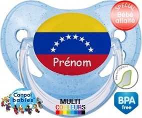 Drapeau vénézuéla + prénom: Sucette Physiologique-su7.fr