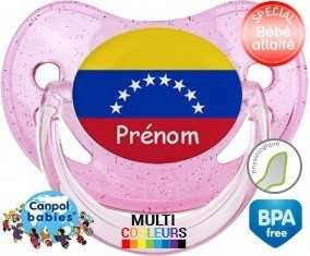 Drapeau vénézuéla + prénom: Sucette Physiologique-su7.fr