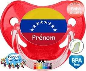 Drapeau vénézuéla + prénom: Sucette Physiologique-su7.fr