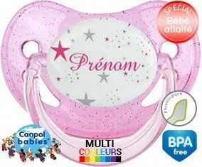 Étoile (fille) + prénom: Sucette Physiologique-su7.fr
