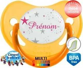 Étoile (fille) + prénom: Sucette Physiologique-su7.fr