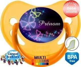 Papillon de nuit + prénom: Sucette Physiologique-su7.fr