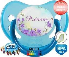 Papillon + prénom: Sucette Physiologique-su7.fr