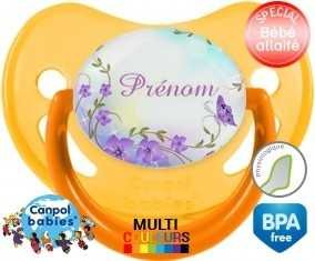 Papillon + prénom: Sucette Physiologique-su7.fr