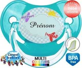 Nuage + prénom : Sucette Physiologique personnalisée