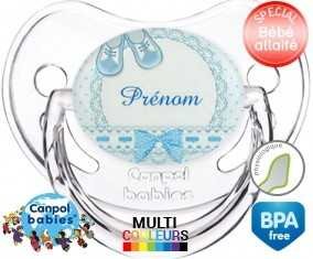 Chausson + prénom: Sucette Physiologique-su7.fr