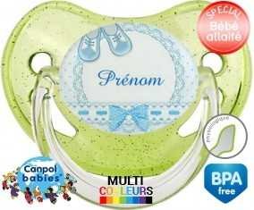 Chausson + prénom: Sucette Physiologique-su7.fr