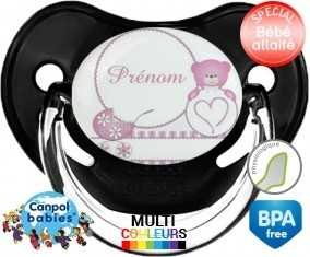 Ourson (fille) + prénom: Sucette Physiologique-su7.fr