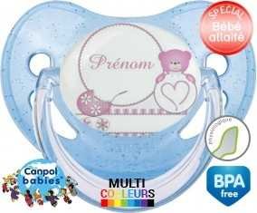 Ourson (fille) + prénom: Sucette Physiologique-su7.fr