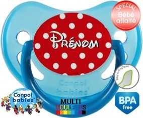 Petits pois + prénom: Sucette Physiologique-su7.fr