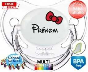 Noeud + prénom: Sucette Physiologique-su7.fr