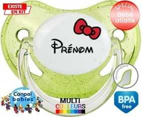 Noeud + prénom: Sucette Physiologique-su7.fr