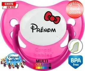 Noeud + prénom: Sucette Physiologique-su7.fr