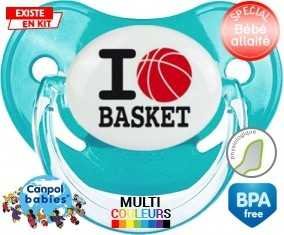 I love basket style1 : Sucette Physiologique personnalisée