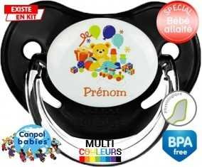 Jouets style1 + prénom: Sucette Physiologique-su7.fr