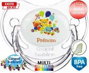 Jouets style1 + prénom: Sucette Physiologique-su7.fr