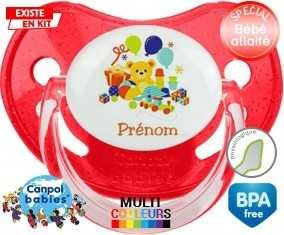 Jouets style1 + prénom: Sucette Physiologique-su7.fr