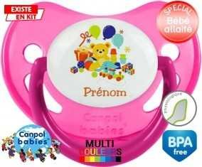 Jouets style1 + prénom: Sucette Physiologique-su7.fr