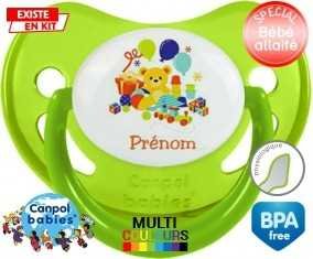 Jouets style1 + prénom: Sucette Physiologique-su7.fr