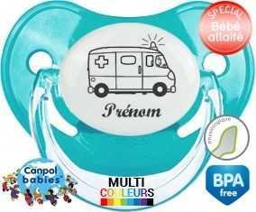 Ambulance + prénom: Sucette Physiologique-su7.fr