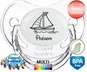 Bateau + prénom: Sucette Physiologique-su7.fr
