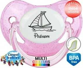 Bateau + prénom: Sucette Physiologique-su7.fr