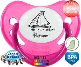 Bateau + prénom: Sucette Physiologique-su7.fr