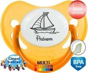 Bateau + prénom: Sucette Physiologique-su7.fr