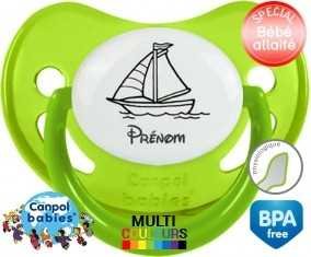Bateau + prénom: Sucette Physiologique-su7.fr