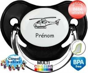 Hélicoptère + prénom: Sucette Physiologique-su7.fr