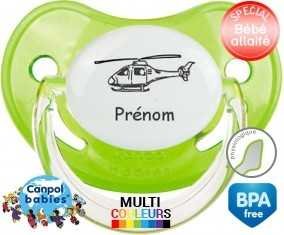 Hélicoptère + prénom: Sucette Physiologique-su7.fr