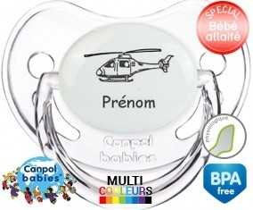 Hélicoptère + prénom: Sucette Physiologique-su7.fr