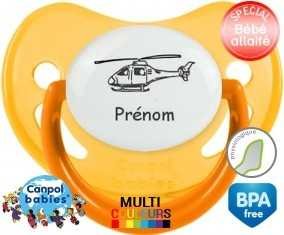 Hélicoptère + prénom: Sucette Physiologique-su7.fr