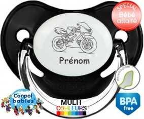Moto style1 + prénom: Sucette Physiologique-su7.fr