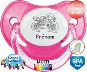 Moto style1 + prénom: Sucette Physiologique-su7.fr
