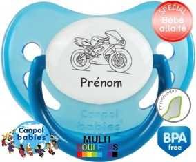 Moto style1 + prénom: Sucette Physiologique-su7.fr