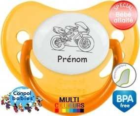 Moto style1 + prénom: Sucette Physiologique-su7.fr