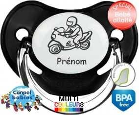 Moto style2 + prénom: Sucette Physiologique-su7.fr