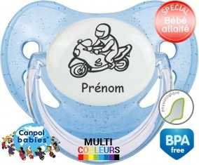 Moto style2 + prénom: Sucette Physiologique-su7.fr