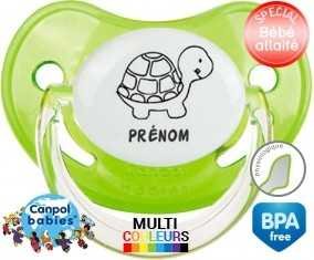 Tortue + prénom: Sucette Physiologique-su7.fr