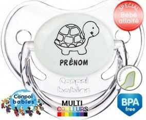Tortue + prénom: Sucette Physiologique-su7.fr