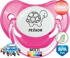 Tortue + prénom: Sucette Physiologique-su7.fr