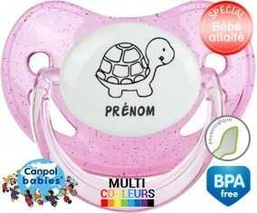 Tortue + prénom: Sucette Physiologique-su7.fr