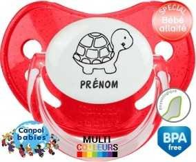 Tortue + prénom: Sucette Physiologique-su7.fr