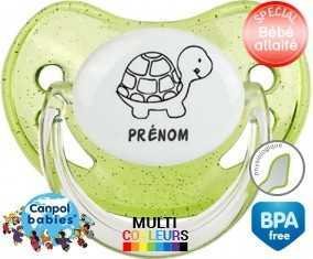 Tortue + prénom: Sucette Physiologique-su7.fr