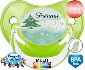 Sapin + prénom: Sucette Physiologique-su7.fr