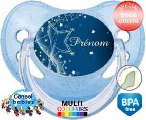 Nuit étoilée + prénom: Sucette Physiologique-su7.fr
