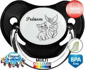 Chaton oiseau + prénom: Sucette Physiologique-su7.fr